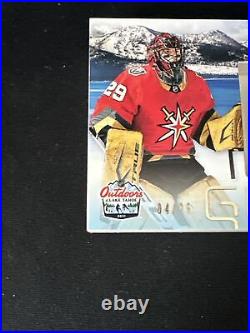 2021-22 SP Game Used Hockey Marc-Andre Fleury Lake Tahoe Game Used Glass /25