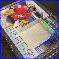 2021-22 SP Game Used Marc-Andre Fleury Game Used Glass Relic Lake Tahoe /25 SP