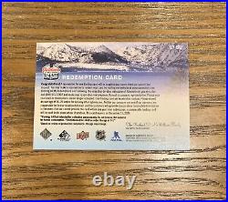 2021-22 SP Game Used Outdoors Lake Tahoe Game Used Glass Redemption Card LT-SU