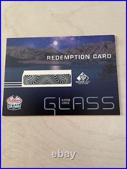 2021-22 SP Game Used Redemption Card Game Used Glass Starscape LT-ST #/10