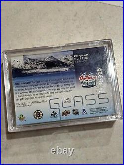 2021-22 SP Games Used Connor Clifton Glass Relic Lake Tahoe /25