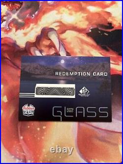 2021-22 UD SP Game Used Outdoor LAKE TAHOE Game Used GLASS REDEMTION CARD LT-ST