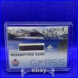 2021-22 Ud Sp Game Used Lake Tahoe Redemption Card Game Used Glass #lt-su