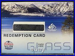 2021-22 Upper Deck SP Game Used Outdoor Lake Tahoe Glass Redemption Card LT-SU