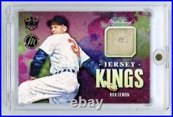 2021 Diamond Kings Jersey Kings Bob Lemon Game Used Jersey True 1/1 HOF