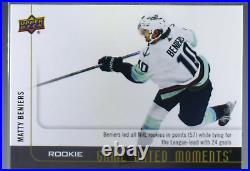 2022-23 UD Game Dated Moments Retro Rookie Achievement Set (6 Cards) /100 SP RC