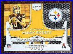2022 Certified Kenny Pickett Auto Steelers Logo Patch RPA RC #8/10 Jersey# 1/1