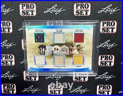 2022 Leaf Six GU Jersey Walter Payton Willie Mays Ali Erving Ashe Pele /15