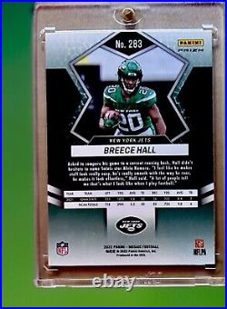 2022 Mosaic Silver Pack BREECE HALL (RC) Green Sparkle PRIZM Parallel SSP