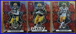 2022 Panini Mosaic Football Green Bay Packers 22 Card Lot Genesis / Sparkle