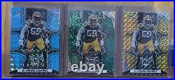 2022 Panini Mosaic Football Green Bay Packers 22 Card Lot Genesis / Sparkle