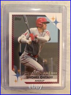 2022 Topps All-Star Game Fanfest Exclusive Shohei Ohtani AS-1 wrapper redemption