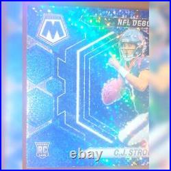 2023 Panini Mosaic C. J. Stroud Blue Sparkle /96 SSP RC NFL Debut #3