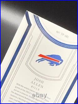 2023 Panini National Treasures Josh Allen Treasured Patches 01/49 SUPER RARE SSP