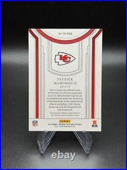 2023 Panini National Treasures Patrick Mahomes II Treasured Patches #05/25 RARE