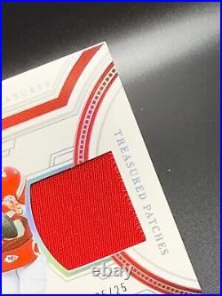 2023 Panini National Treasures Patrick Mahomes II Treasured Patches #05/25 RARE