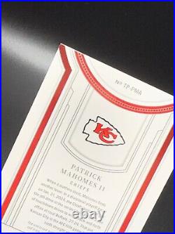 2023 Panini National Treasures Patrick Mahomes II Treasured Patches #05/25 RARE