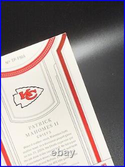 2023 Panini National Treasures Patrick Mahomes II Treasured Patches #05/25 RARE