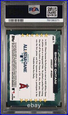 2023 Topps All Star Game Exclusive Wrapper REDEMPTION Shohei Ohtani AS-1 PSA 10