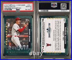 2023 Topps All Star Game Exclusive Wrapper REDEMPTION Shohei Ohtani AS-1 PSA 10