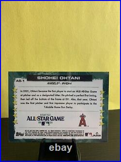 2023 Topps All Star Game Exclusive Wrapper Redemption Shohei Ohtani AS-1 SSP