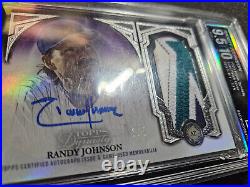 2023 Topps Dynasty Randy Johnson Game Used Jumbo Patch #/5 ARENA 9.5/AUTO-10