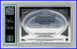 2023 Topps Dynasty Randy Johnson Game Used Jumbo Patch #/5 ARENA 9.5/AUTO-10