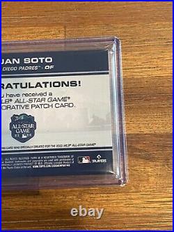 2023 Topps Juan Soto All Star Game Exclusive SP Patch & Wrapper Redemption /100