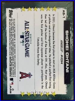 2023 Topps SHOHEI OHTANI All Star Game SP AS-1 Seattle Wrapper Redemption