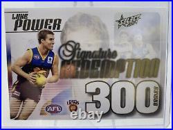 2024 Select Legacy? LUKE POWER? 300 Games Signature #18/50 Brisbane