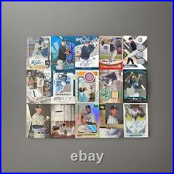 (59x) New York Yankees Auto Jersey Relic Patch #'d Lot with Rizzo Game Worn /49