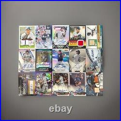 (59x) New York Yankees Auto Jersey Relic Patch #'d Lot with Rizzo Game Worn /49