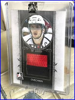 Alex Ovechkin #4/10 Vip Game Used Jersey 2 Color Seam Itg 2011