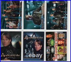 Andromeda Season 1 Complete Master Trading Cards Set & Binder & Redemption Cards
