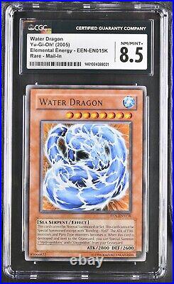 CGC 8.5 Yu-Gi-Oh! Water Dragon EEN-EN015K Redemption Mail-In (STOCK PHOTO)