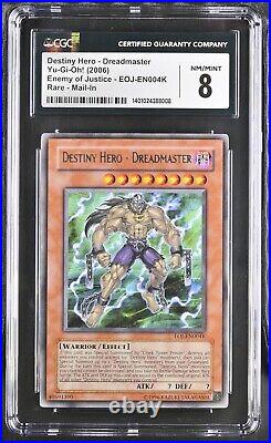 CGC 8 Yu-Gi-Oh! Destiny Hero Dreadmaster EOJ-EN004K Redemption