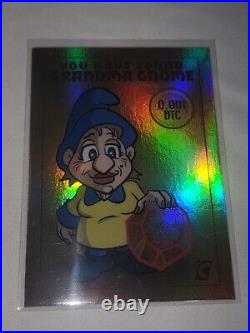 Cardsmiths Street Fighter Crypto. 001 Bitcoin Redemption Card Lost Gnome GRANDMA