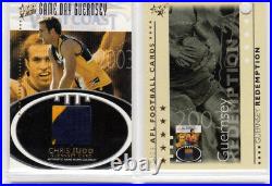 Chris Judd 2003 XL Ultra Afl Game Day Guernsey + Redemption Gc2,179/300