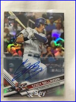 Cody Bellinger 2017 Topps Chrome Update Autograph Auto ASG RC Dodgers Redemption