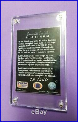 Cowboys Emmitt Smith 1992 Pro Set Platinum Redemption, Super Rare, Make Offer