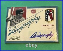 Dale Murphy 2012 Prime Cuts Game Used 4 Color Patch Auto /25 Braves