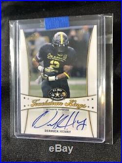 Derrick Henry Auto SP# /25 FIRST EVER AUTOGRAPH! 2013 Army Game RARE SP 1000$ BV