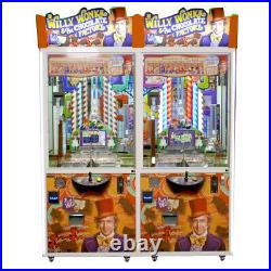 Elaut Willy Wonka Coin Pusher Arcade Ticket Redemption Game 2 Player