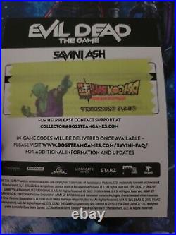 Evil Dead The Game Savini Ash Skin Variant Signed Redemption Card Tom SDCC 2022
