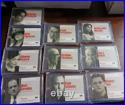 Inkworks THE SOPRANOS Complete 10 Card Auto Lot Cast Signed Complete Set Rare