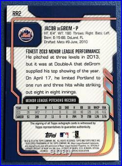 Jacob deGrom, 2014 Topps Finest Redemption Auto #d 16/100, New York Mets, SSP