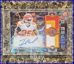 Jamaal Charles 2024 Topps Composite Amped Up Tri-Color Patch Autograph #16/25