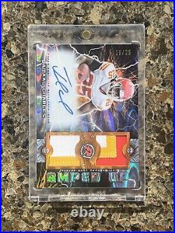 Jamaal Charles 2024 Topps Composite Amped Up Tri-Color Patch Autograph #16/25