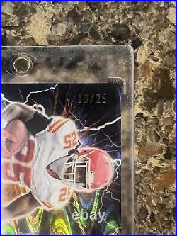 Jamaal Charles 2024 Topps Composite Amped Up Tri-Color Patch Autograph #16/25