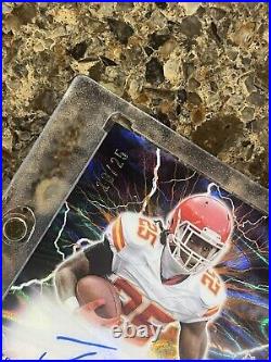 Jamaal Charles 2024 Topps Composite Amped Up Tri-Color Patch Autograph #16/25